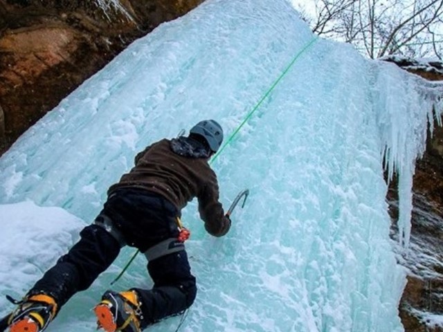 Where to Try Ice Climbing in Wisconsin