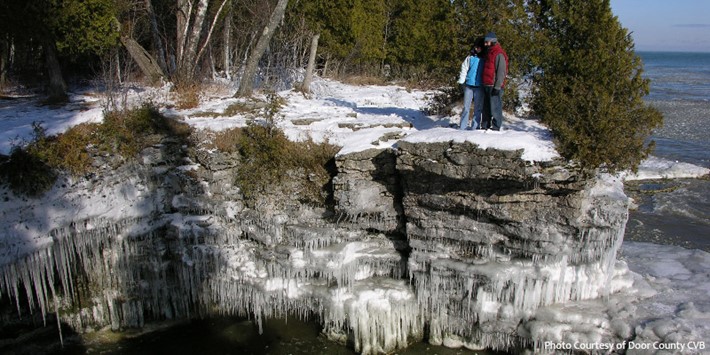 Ice Caves And Formations In Door County Travel Wisconsin