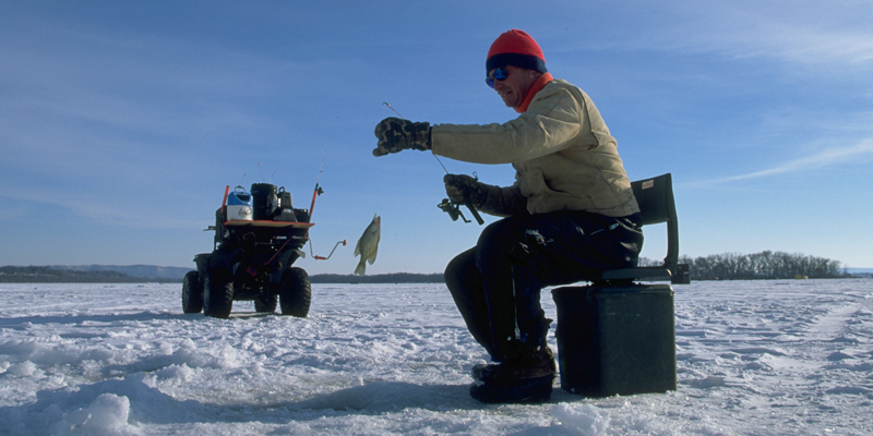 best places to ice fish