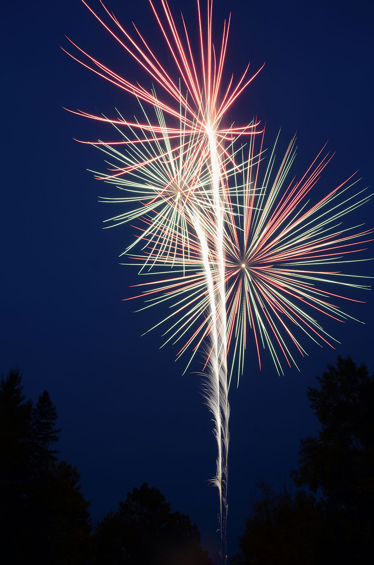 Clam Lake 4th of July Fireworks Celebration Travel Wisconsin