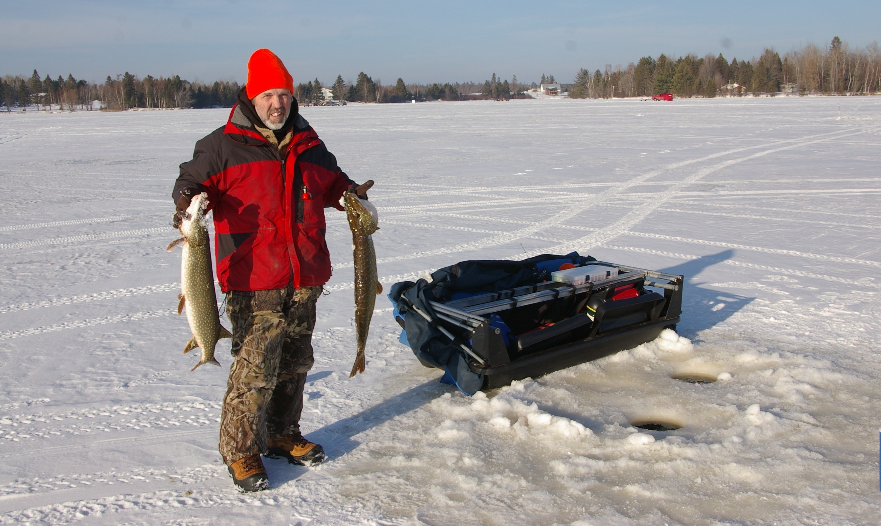 Musser Lake Association Ice Fishing Contest Travel Wisconsin