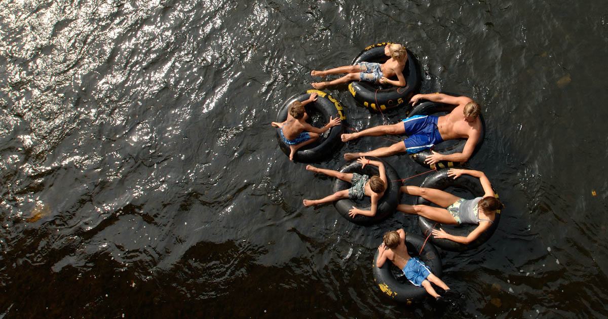 8 Great River Tubing Trips In Wisconsin | Travel Wisconsin