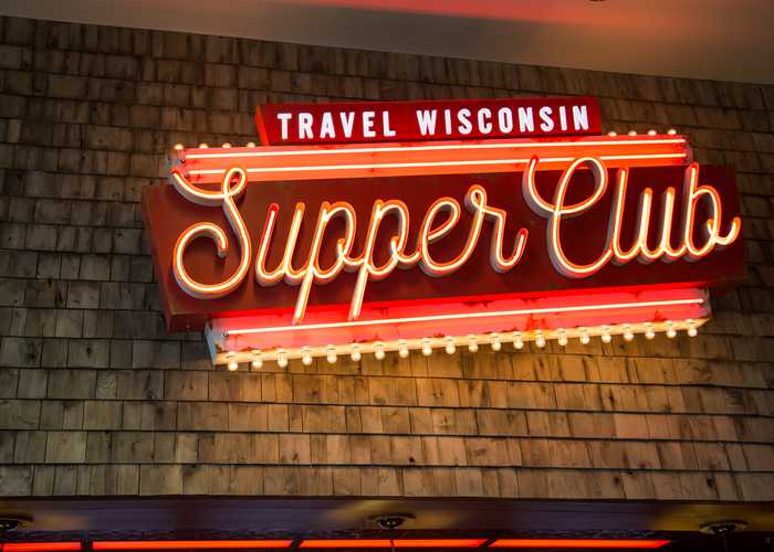 Travel Wisconsin Supper Club Neon Sign | Travel Wisconsin