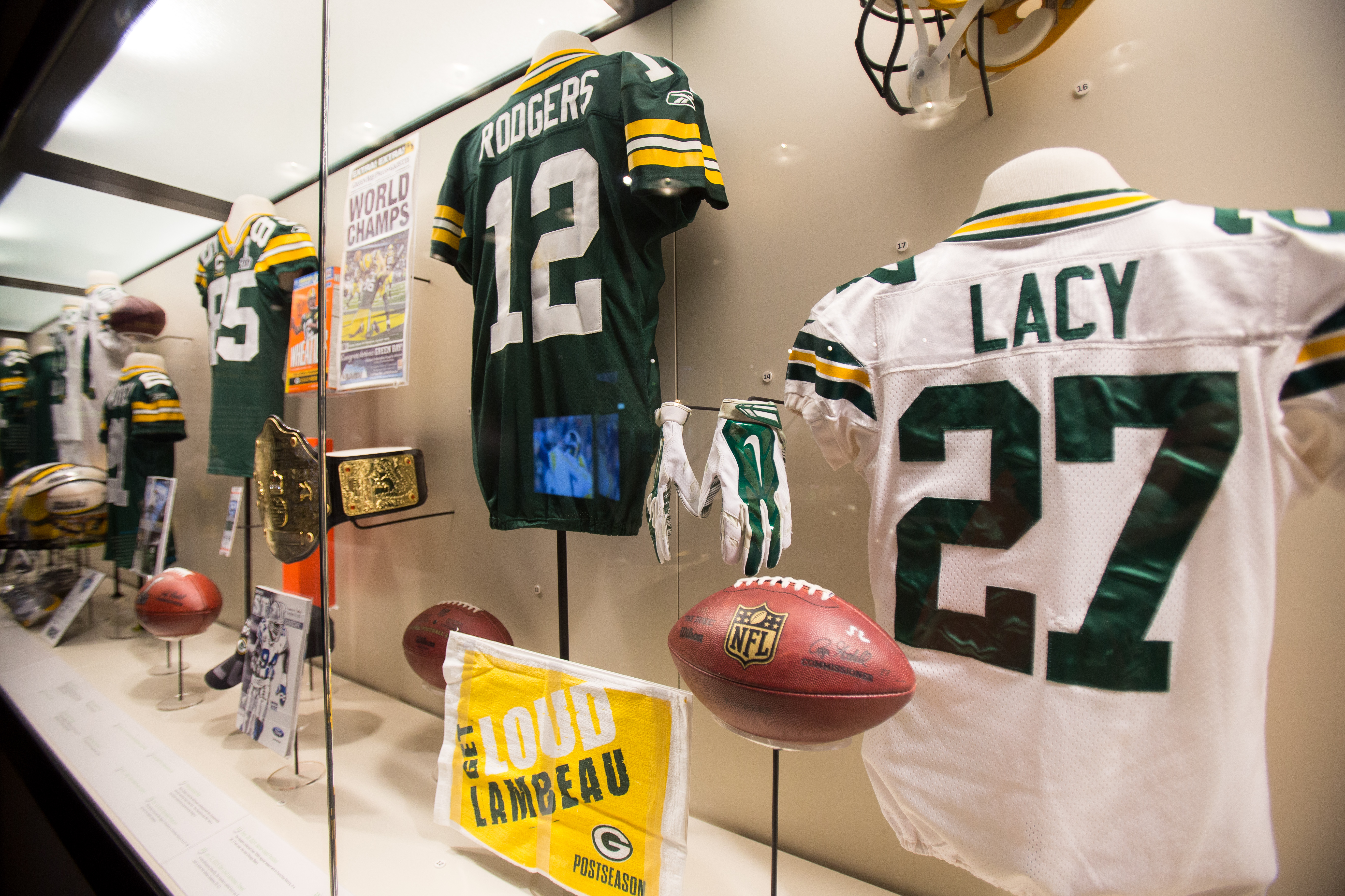 Green Bay Packers Hall of Fame jersey