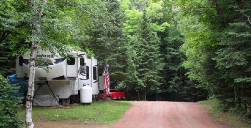 Presque Isle Campground And Trailer Park Travel Wisconsin 3497