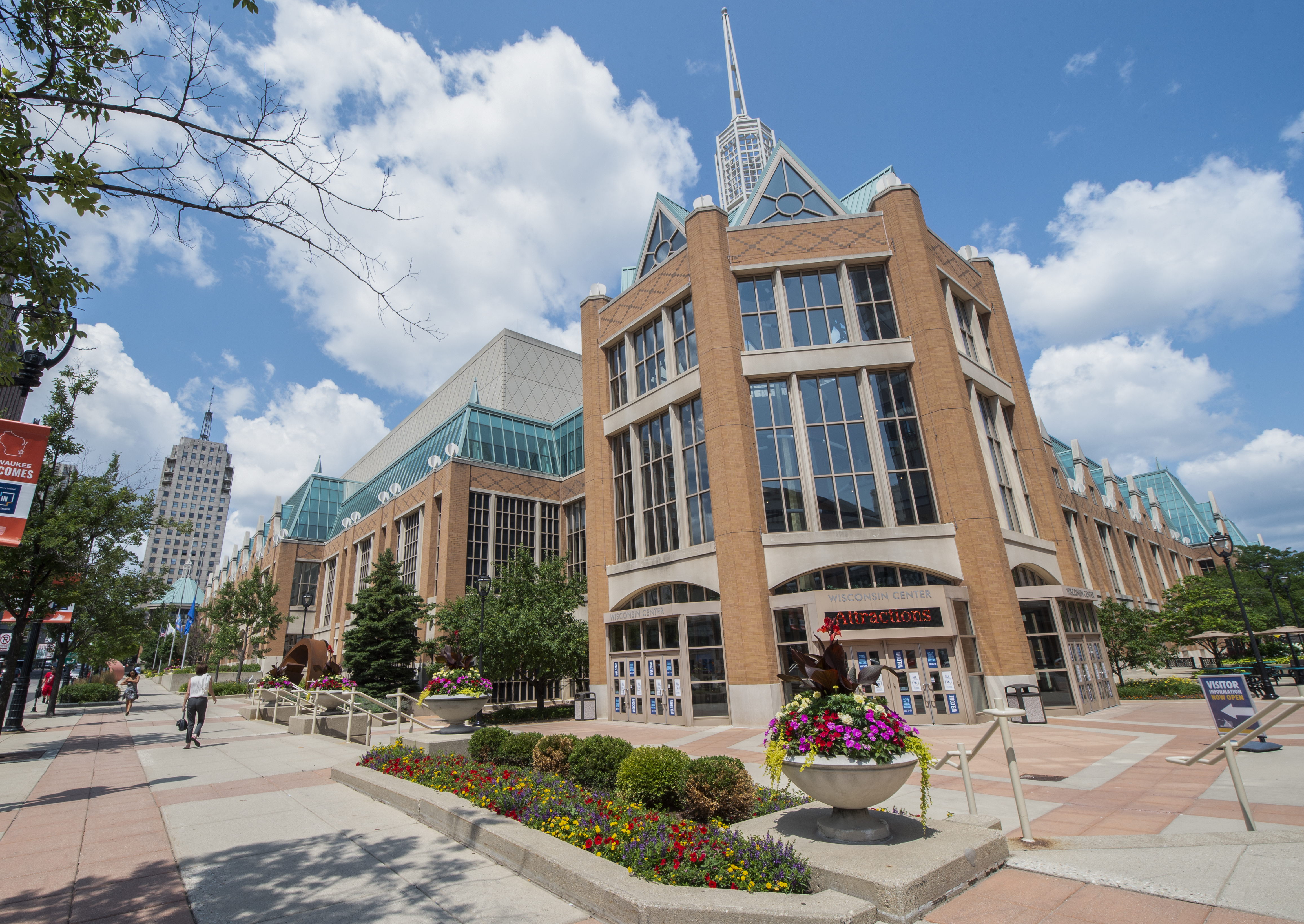 VISIT Milwaukee Visitor Information Center in the Baird Center