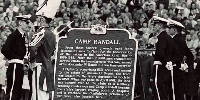 Camp Randall Historical Marker