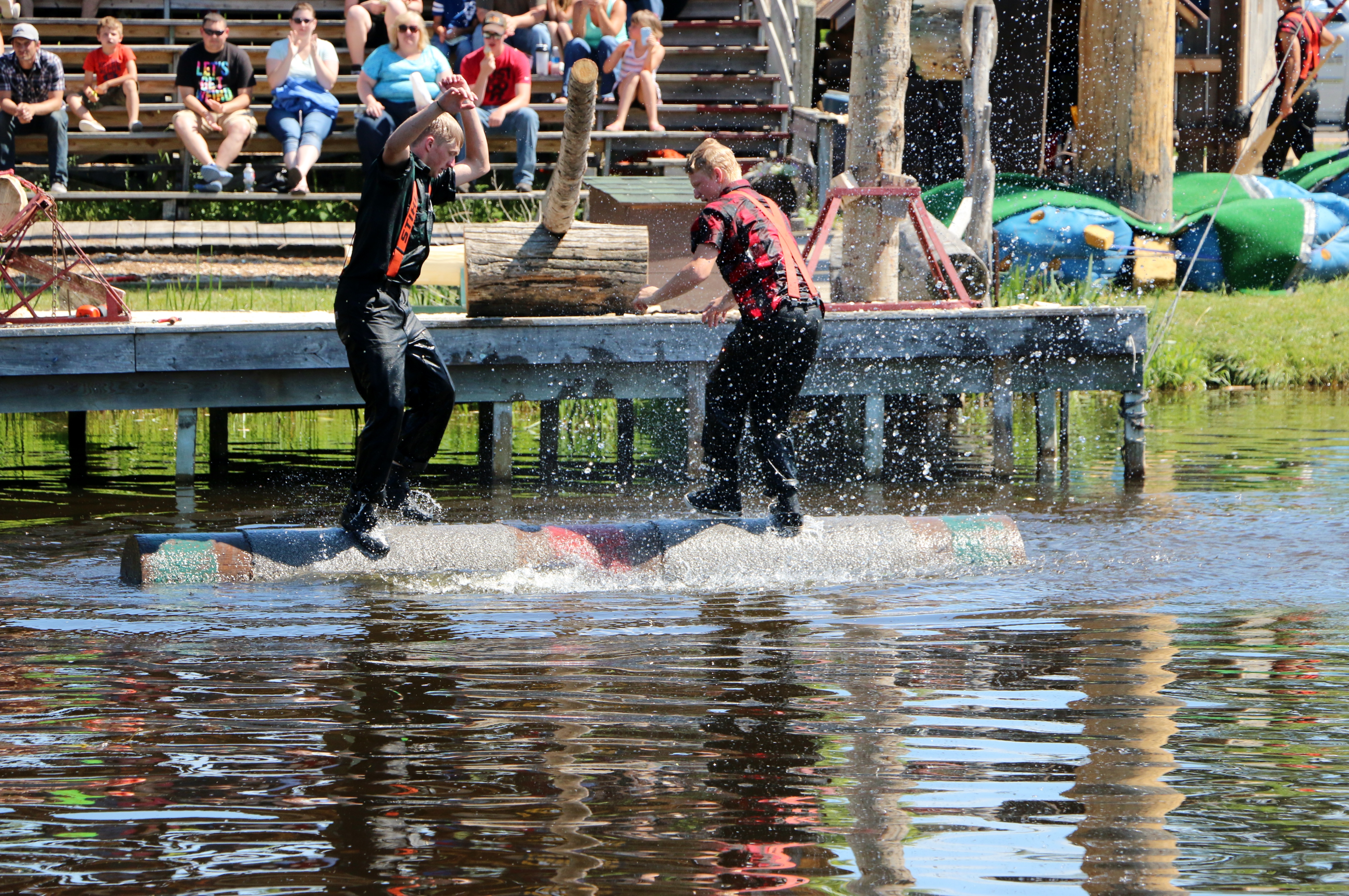 lumberjack show woodruff wisconsin