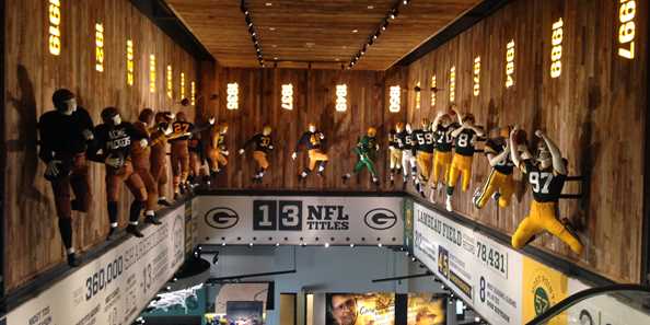 Renovated Green Bay Packers Hall of Fame opens to the public